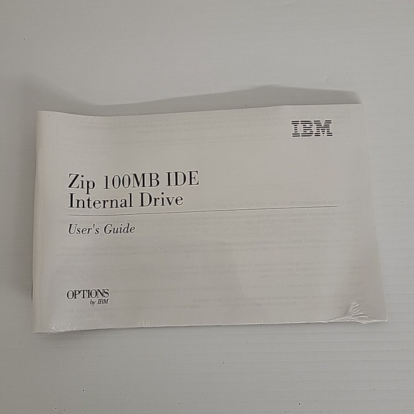 IBM 100MB IDE Internal Drive User Guide - Picture 1 of 1